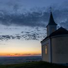 Ein abendlicher Ausblick über den Wagram zum Manhartsberg