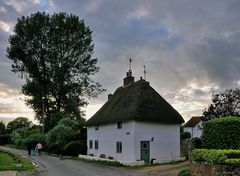 Ein abendlicher Spaziergang in Stourpaine / England