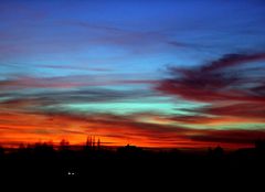 Ein Abendrot (der Frühling kommt ...)