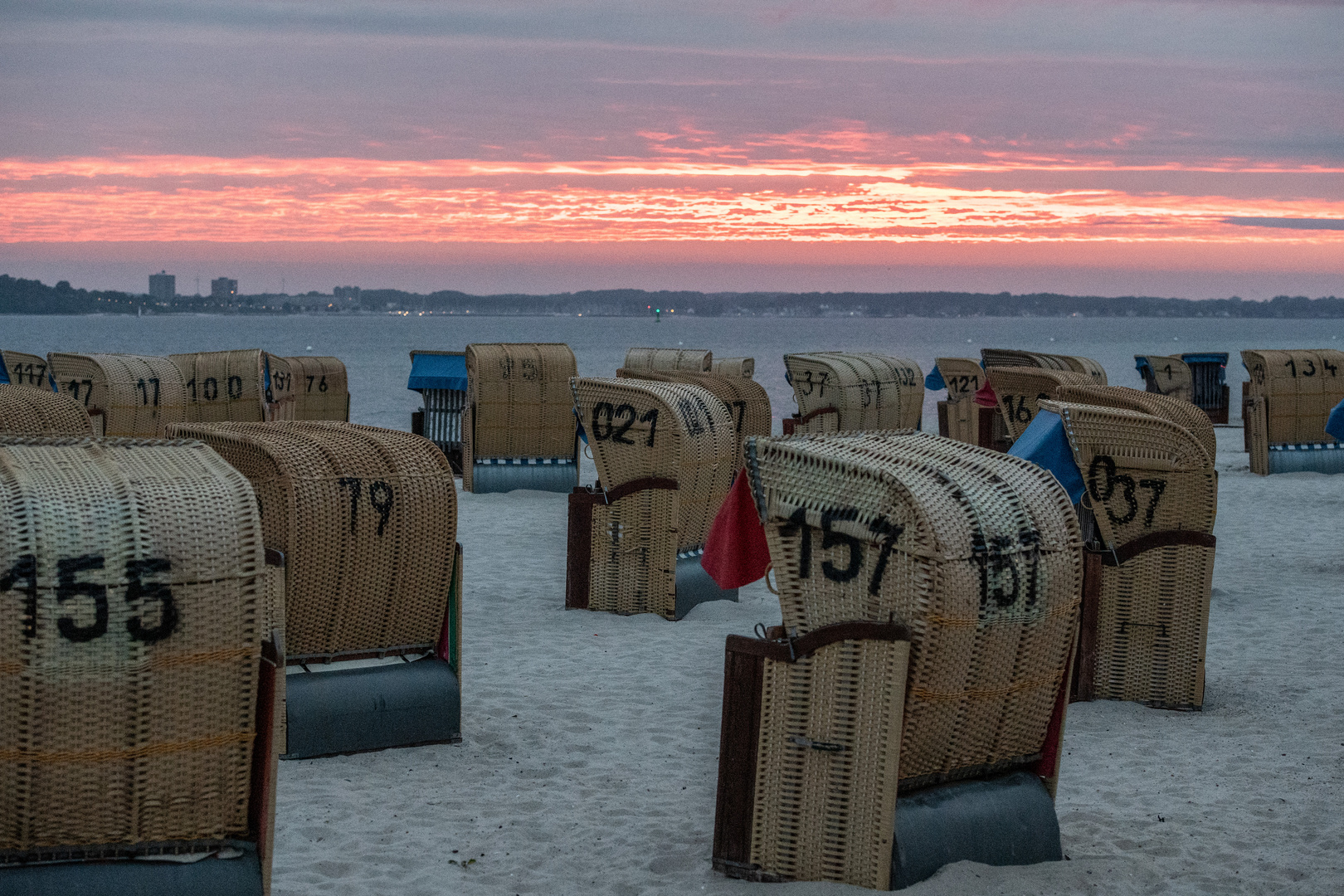 Ein Abendspaziergang in Laboe