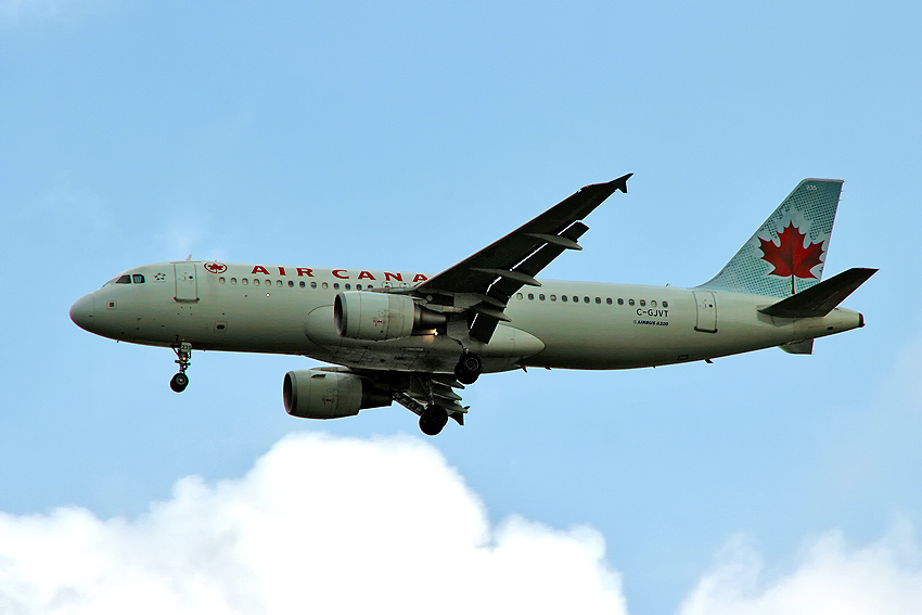 Ein Airbus A320 der Canada Air