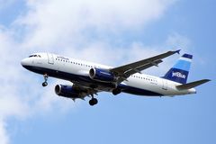 Ein Airbus der JetBlue