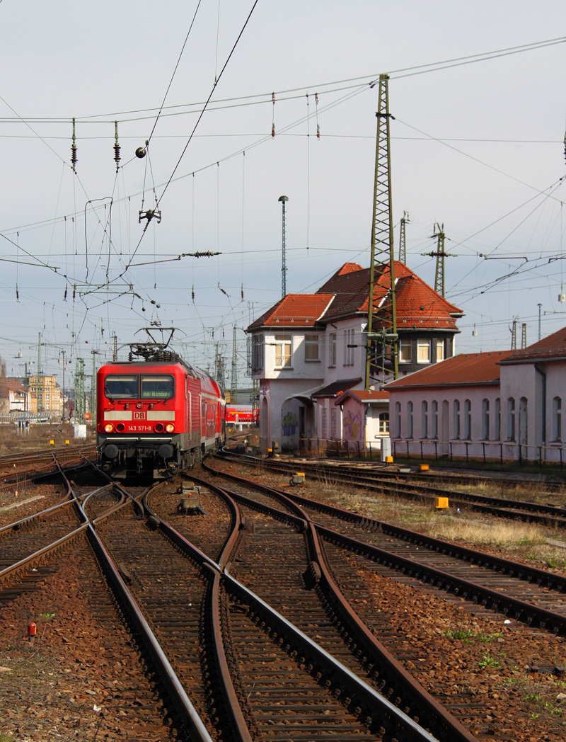 Ein alltäglicher Anblick sind im Leipziger Hbf...