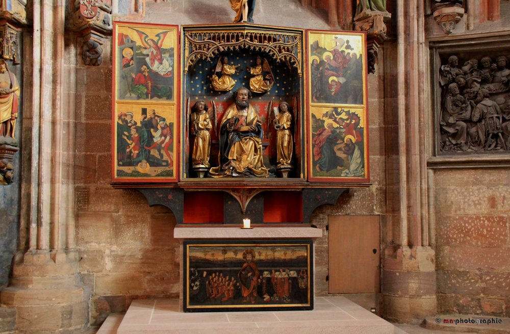 Ein Altar der Selbalduskirche Nürnberg