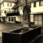 ein alter Brunnen in Bad Canstatt