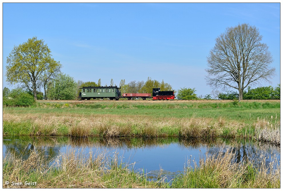 Ein alter Diesel am Lindenberger Teich