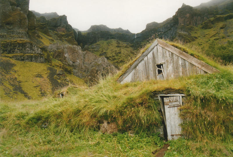 Ein alter Hof bei Skogar -Island-