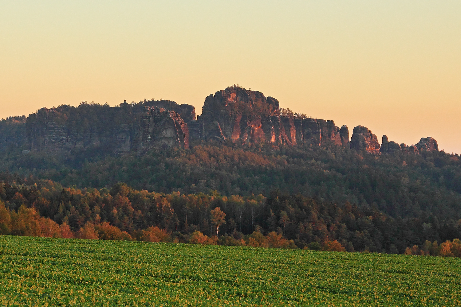 Ein "alter" Schrammsteinblick