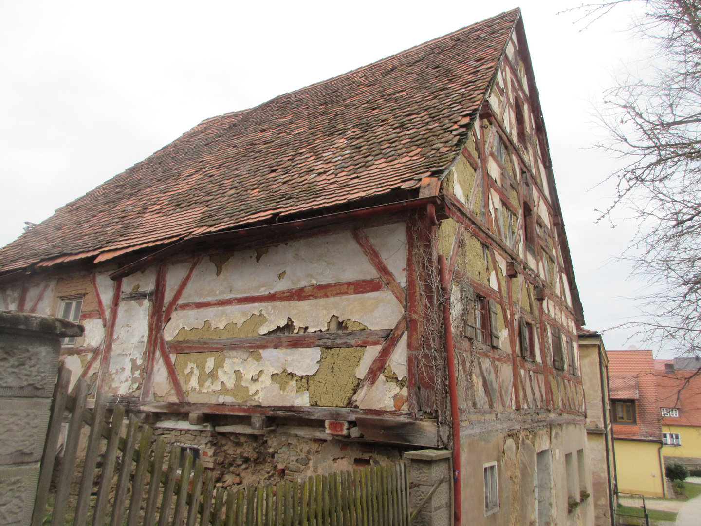 Ein altes Bauernhaus im Mittelfränkischen Eysölden