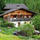 Ein altes Bauernhaus in Südtirol