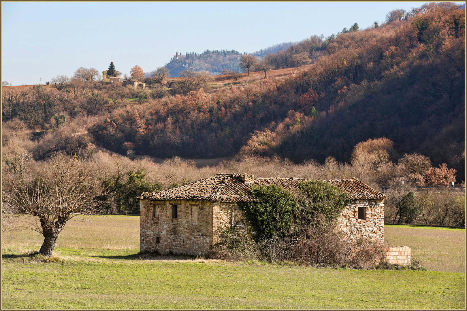 ein altes Bauernhaus verfaellt...