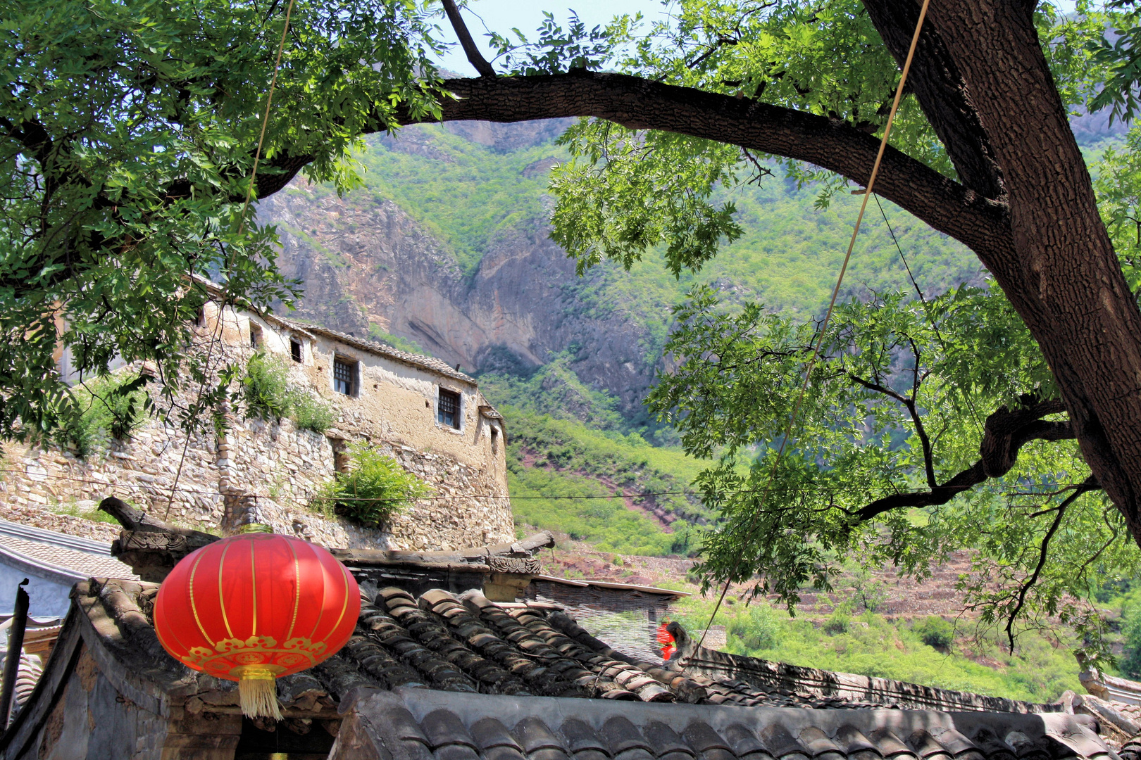 Ein altes Dorf westlich von Peking