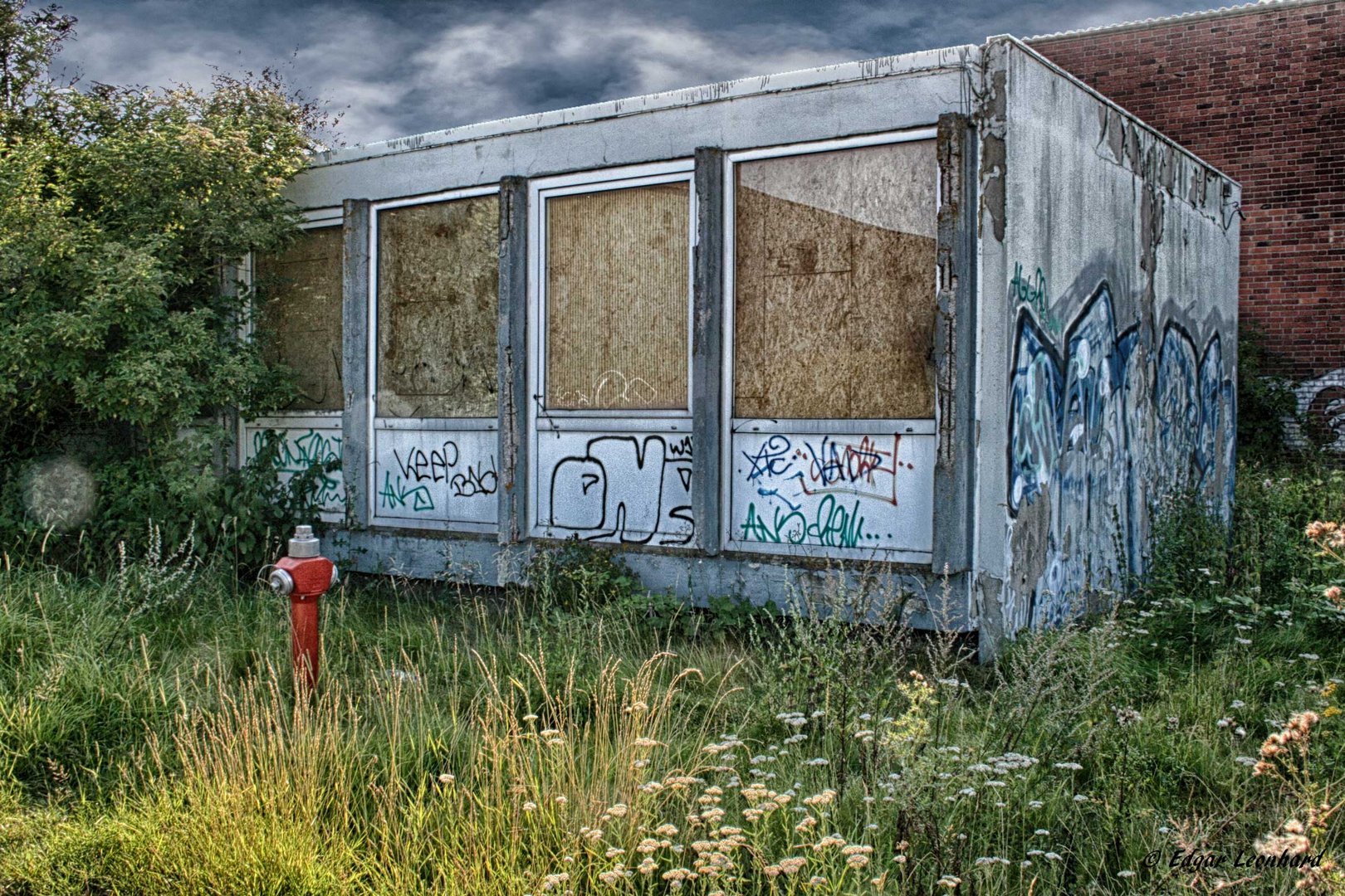 Ein Altes Gebaude Im Hdr Look Foto Bild Industrie Und Technik Industrie Landschaft Industriefotografie Bilder Auf Fotocommunity