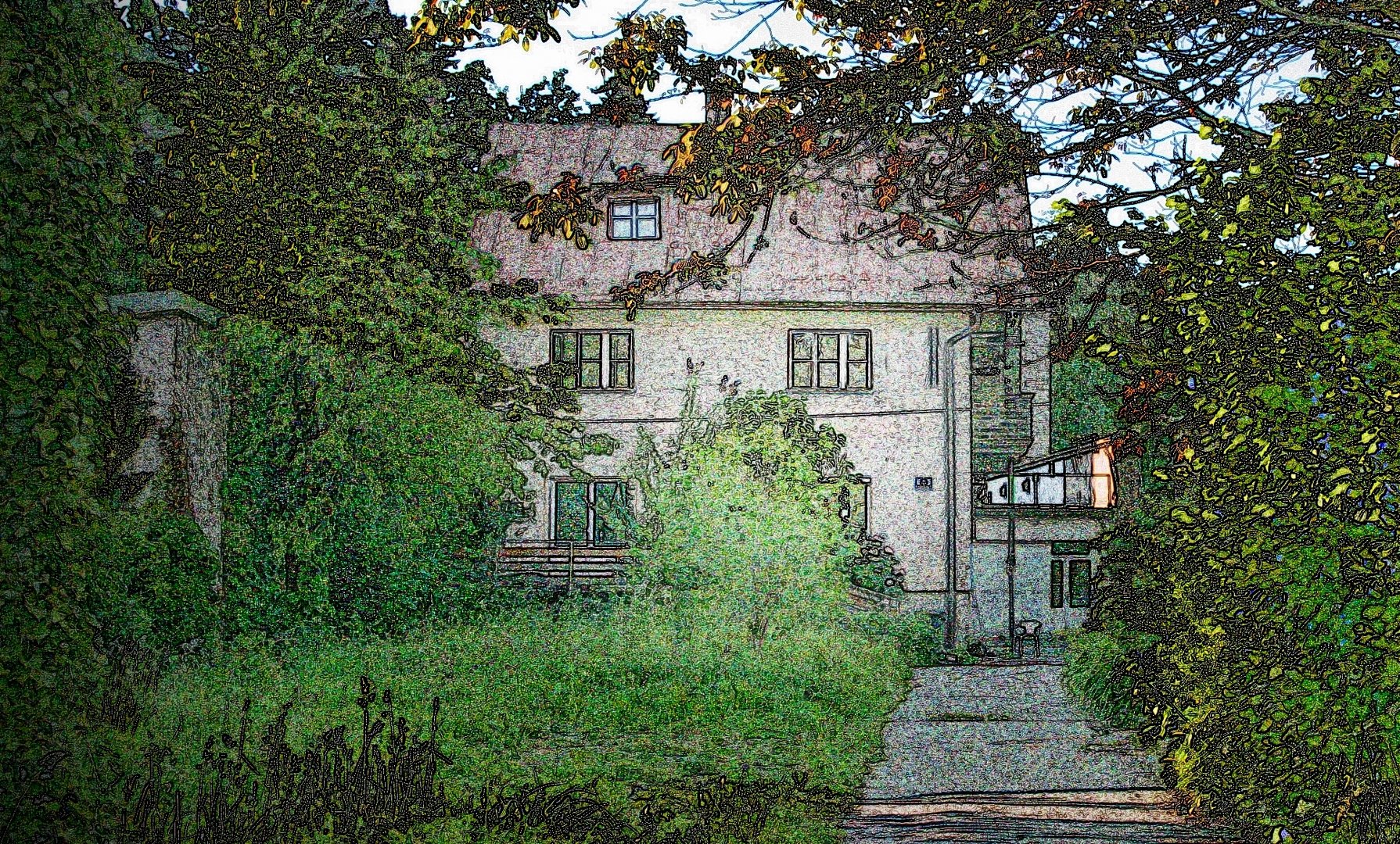 Ein altes Haus