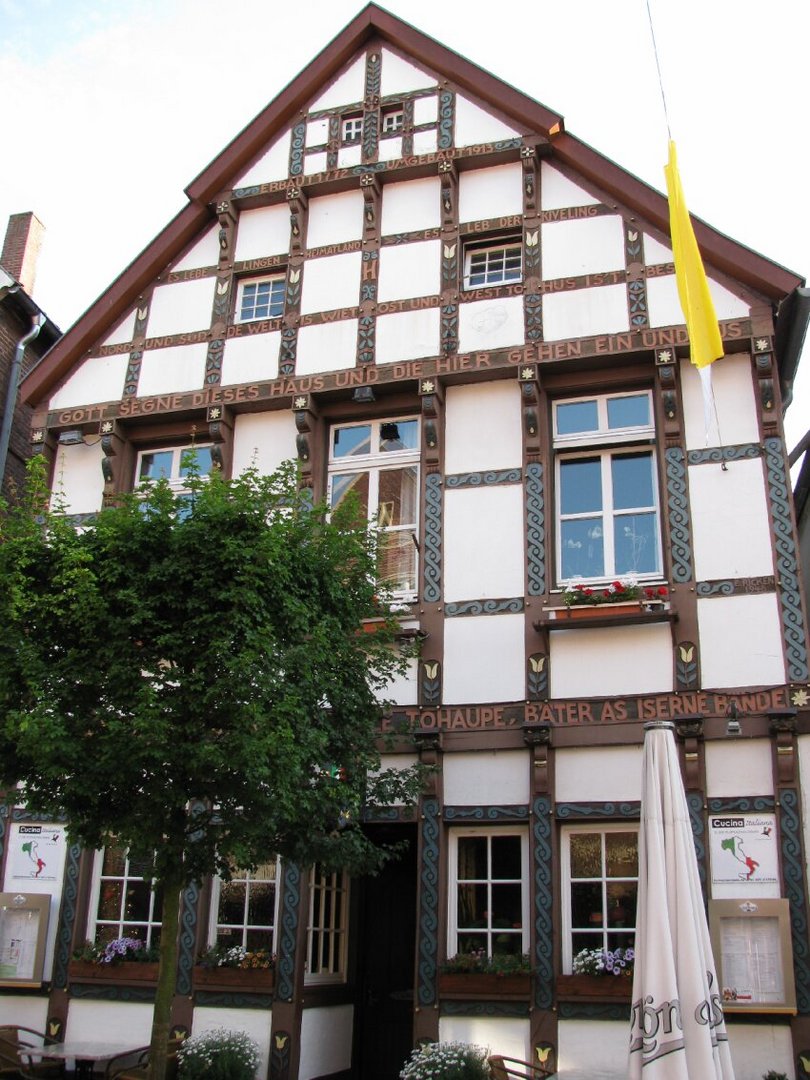 Ein altes Haus in LINGEN