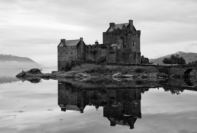 Ein altes Schloss in Schottland...