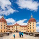 Ein anderer Blick auf Schloss Moritzburg