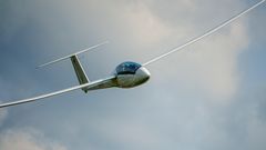 Ein Arcus beim tiefen Endanflug