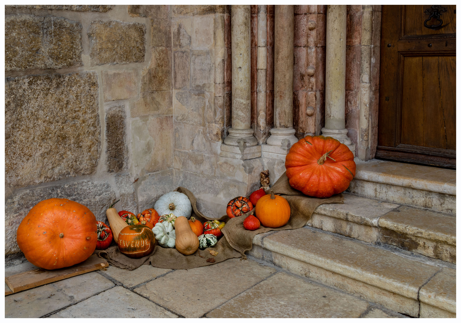 Ein Arrangement im Herbst