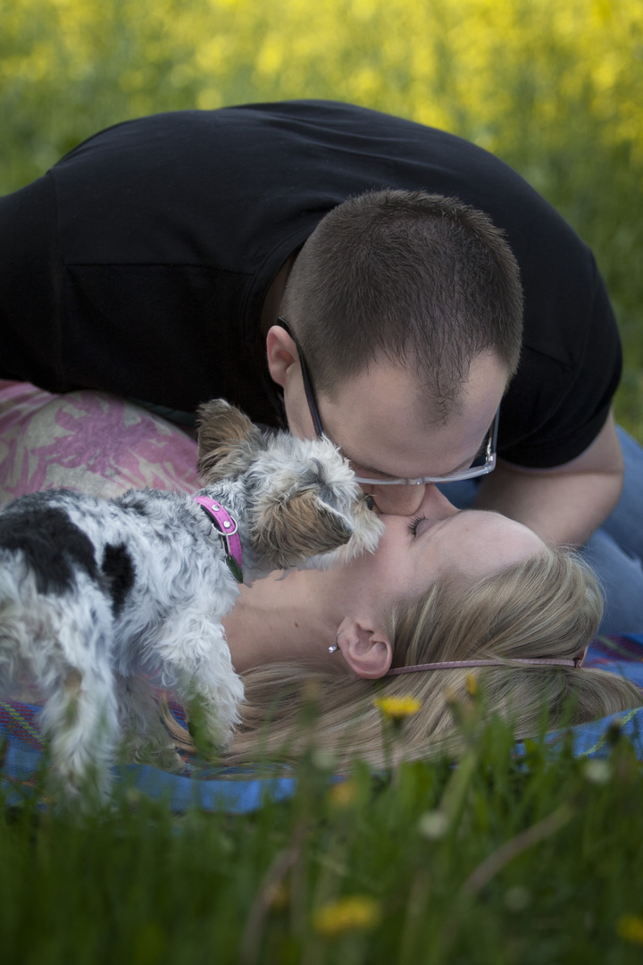 Ein Augenblick mit Thomas, Kathleen und Lilly