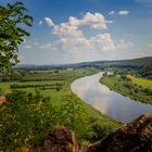 Ein Ausblick ins wunderschöne Elbtal