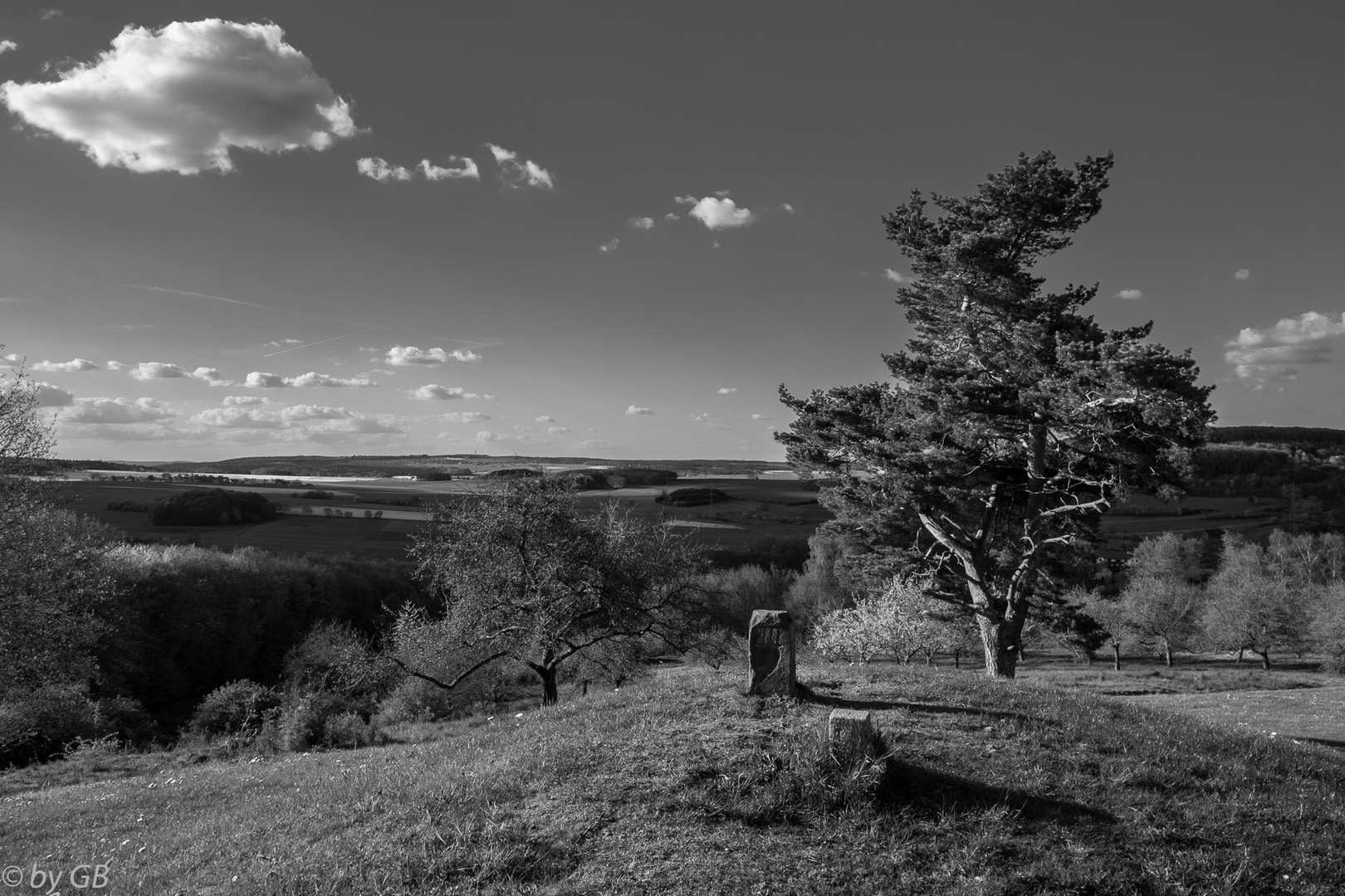 Ein Ausblick von Burg Fürsteneck