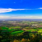 Ein Ausblick von der Burg Hohenzollern