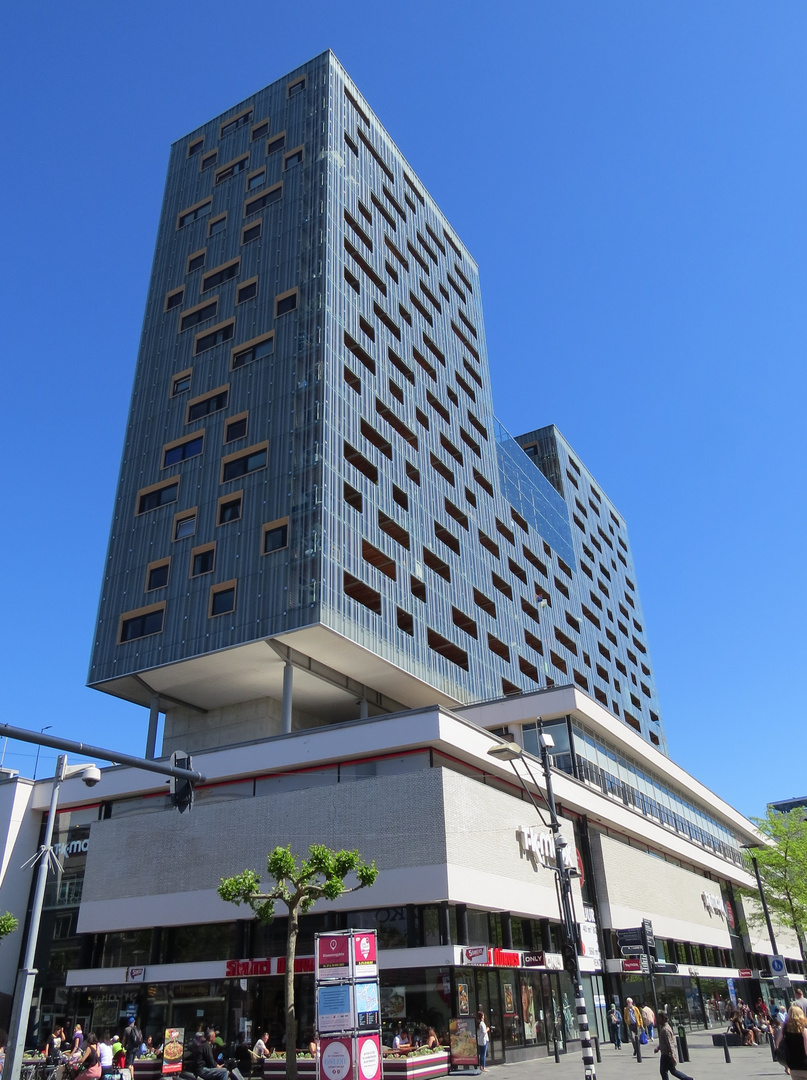 Ein  ausgefallenes Haus in Rotterdam