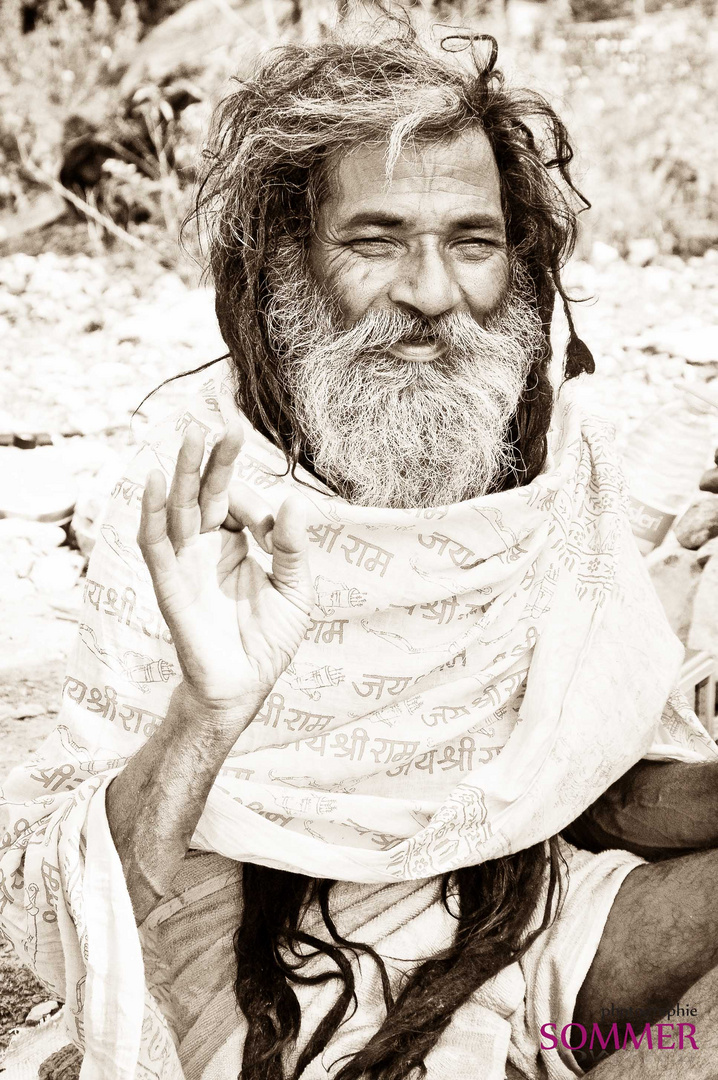 Ein Baba in Indien....