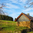 Ein Backhaus am Wegesrand auf dem Rothaarkamm