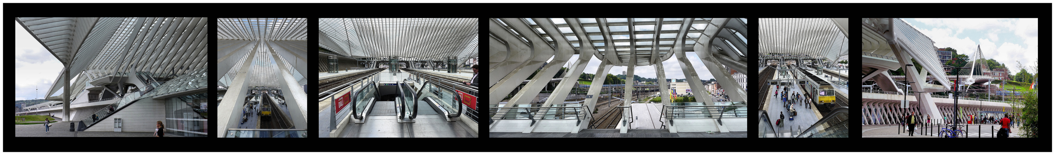 Ein Bahnhof wie von einem anderen Stern