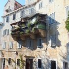 Ein Balkon in Kroatien