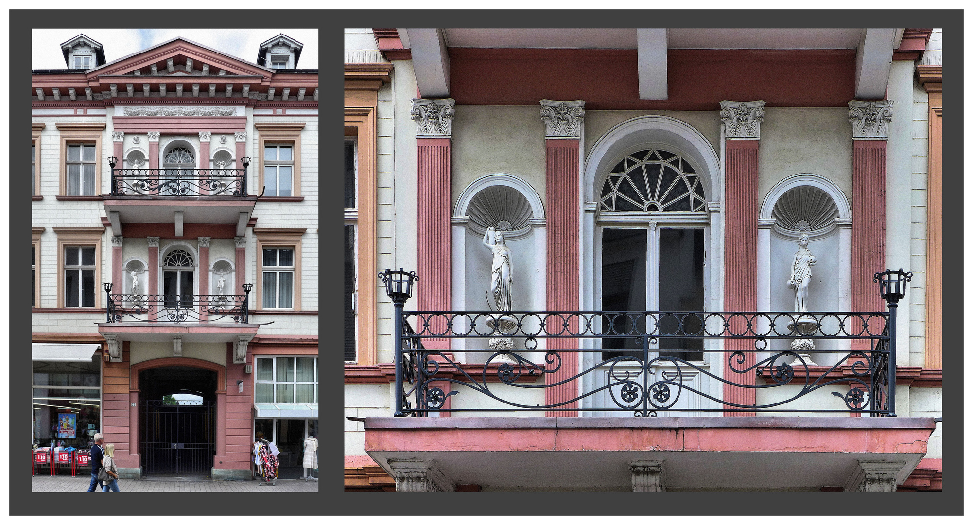 Ein Balkon in Lippstadt