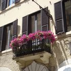ein Balkon in Rom