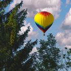 Ein Ballon steigt auf