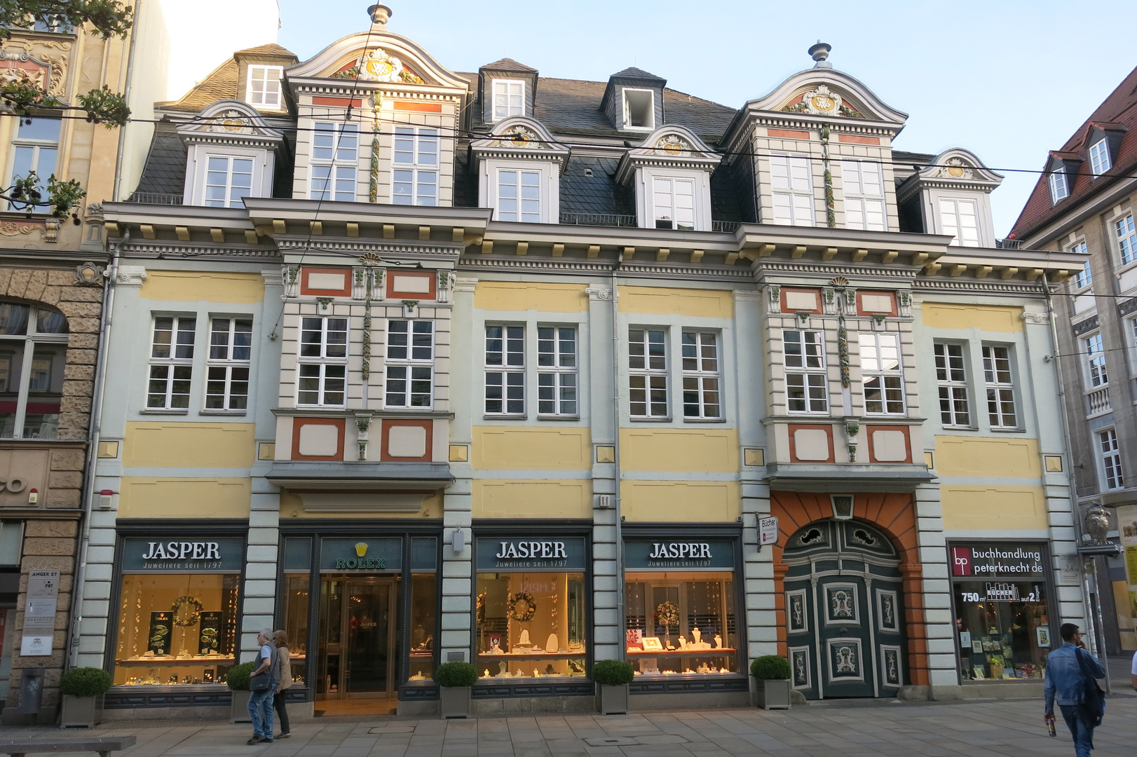 Ein barockes Haus in Erfurt