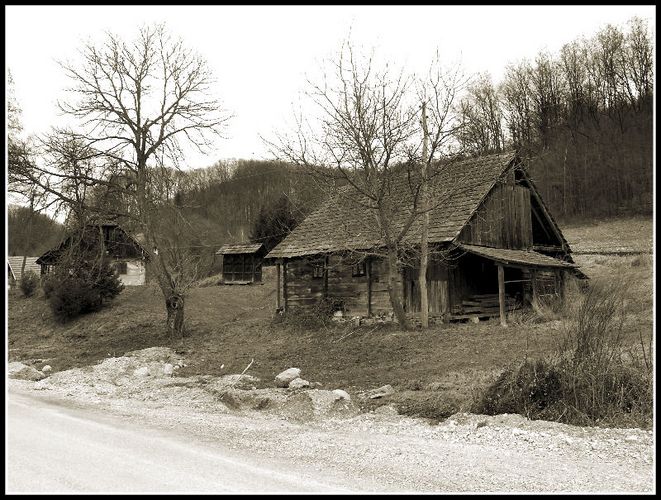 Ein Bauernhof irrgendwo in Kroatien