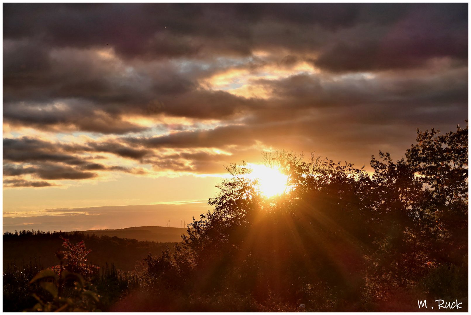 Ein beeindruckendes Himmel Schauspiel ,