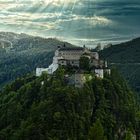 Ein beliebtes Motiv im Salzburger Land........Festung Hohenwerfen 