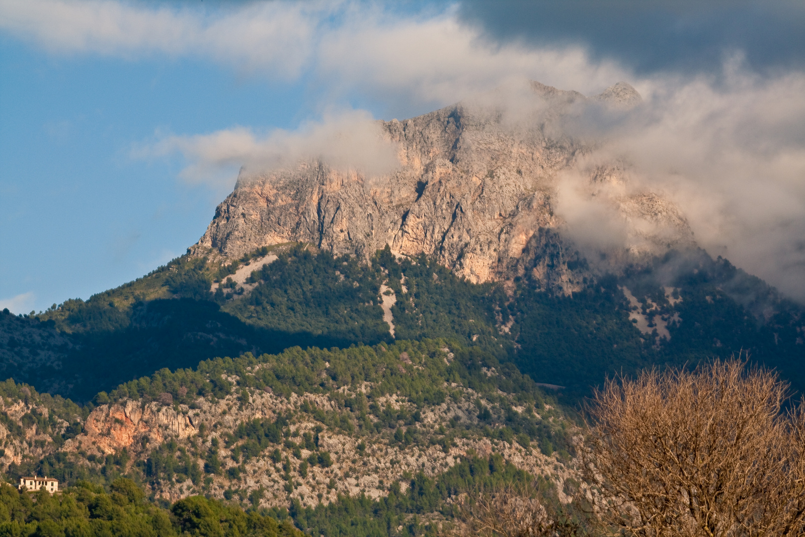 Ein Berg auf Mallorca