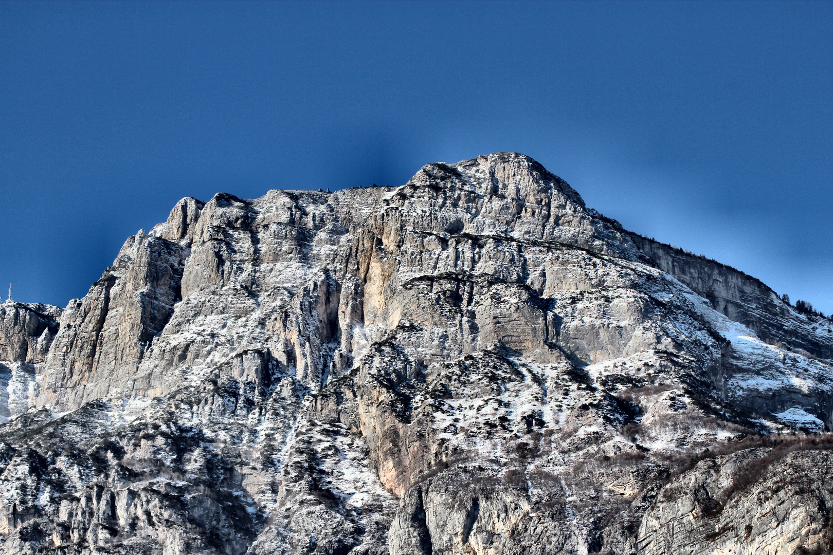 Ein Berg in den dolomiten