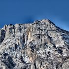 Ein Berg in den dolomiten