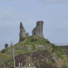 Ein Berg mit Feiler und Warzeichen Schottland 