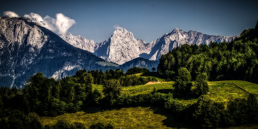 Ein Berg- Pseude- HDR