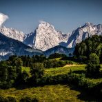 Ein Berg- Pseude- HDR