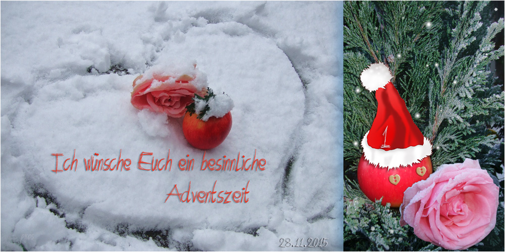 Ein besinnliche Adventszeit.