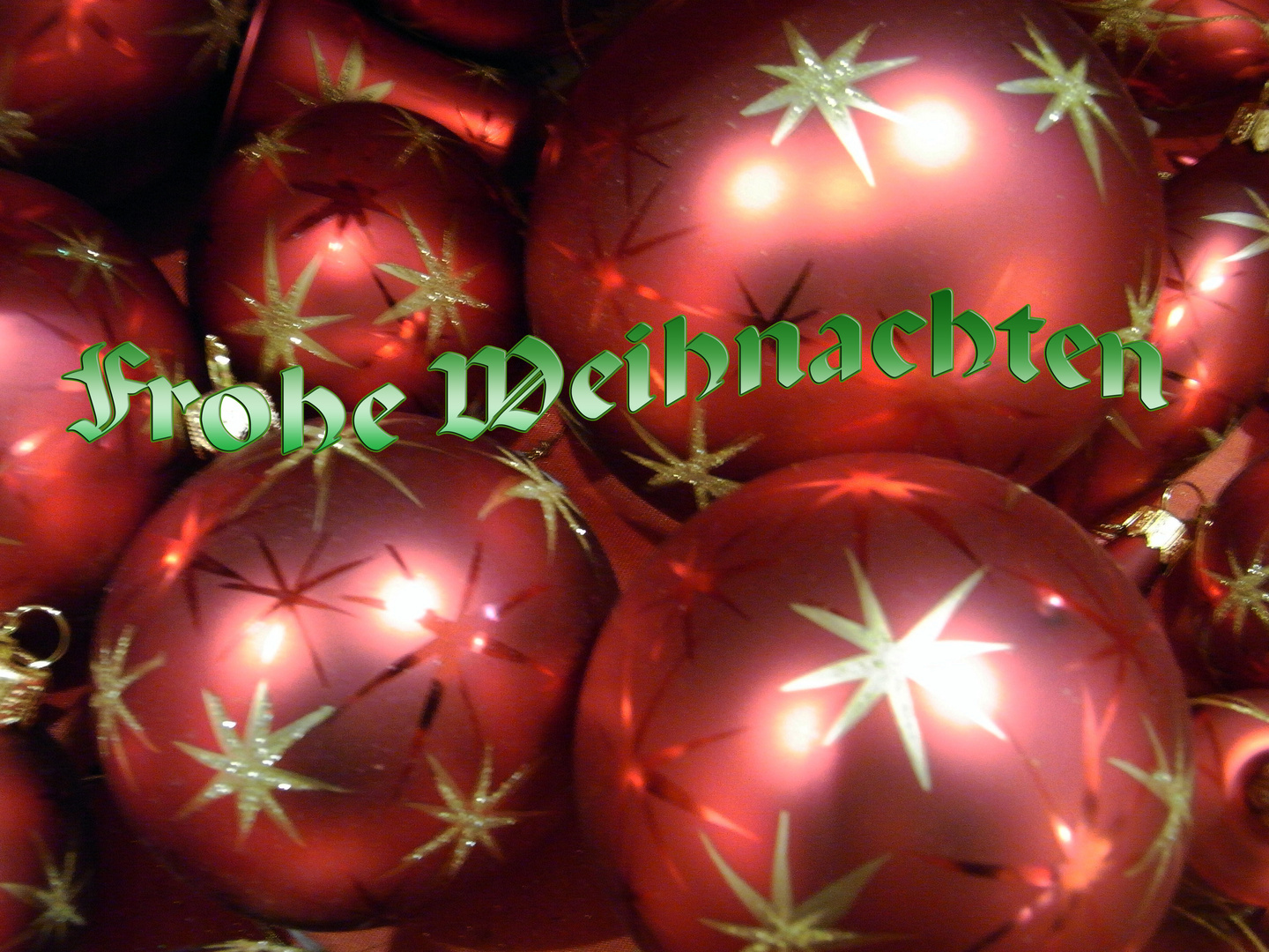 Ein besinnliches Weihnachtsfest...