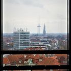 Ein besonderer Ausblick - Blick auf Münsters Osten vom 12. Stock des Stadthauses aus