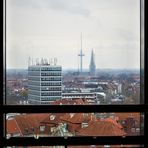 Ein besonderer Ausblick - Blick auf Münsters Osten vom 12. Stock des Stadthauses aus