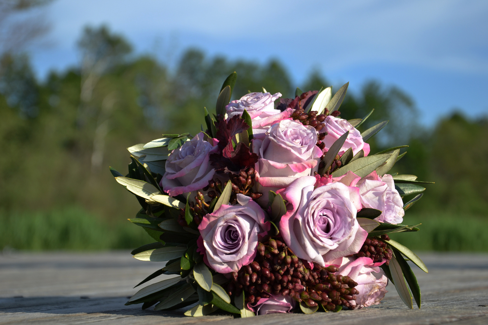 Ein besonderer Blumenstrauß